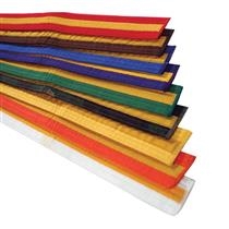 Gold Stripe Color Belts