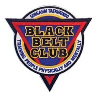 Black Belt Club Adult Patch