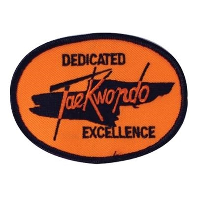 Dedicated Taekwondo Excellence Patch