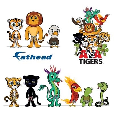 ATA Tigers Fathead Set