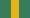 ATA Gold Stripe Belt Green #0